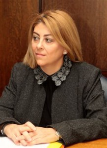 Η γενική γραμματέας Δημοσίων Εσόδων Κατερίνα Σαββαΐδου