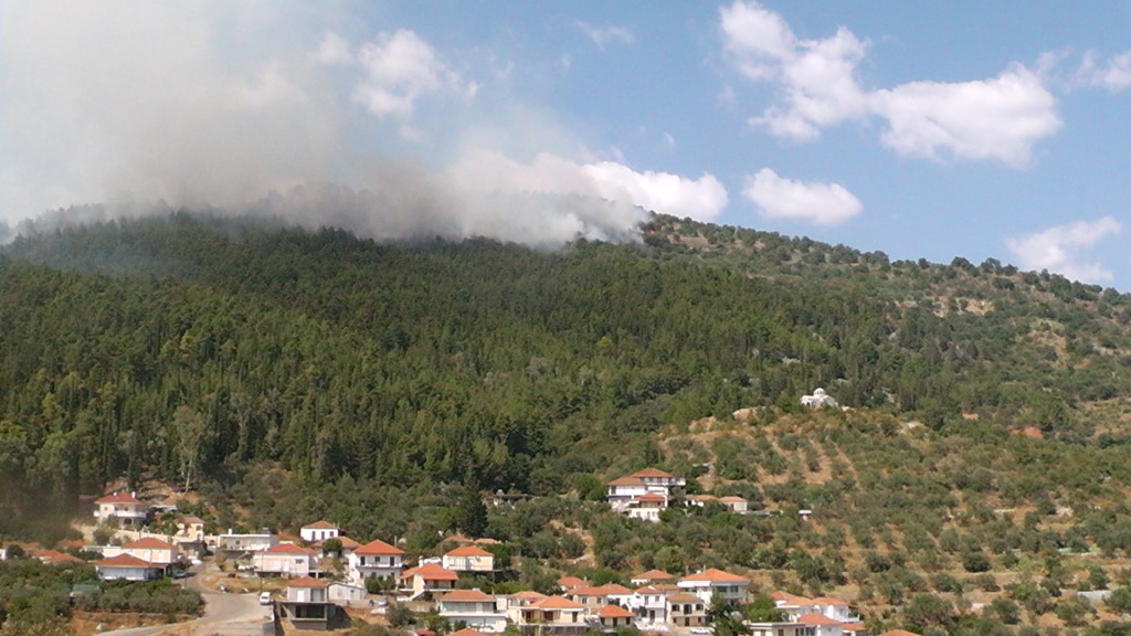Η ίδια έκταση κατά την μεγάλη πυρκαγιά του 2012