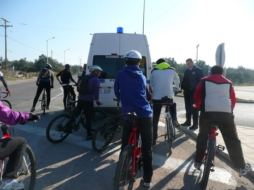 H αστυνομία, οι ποδηλάτες και το συμβάν της Κυριακής