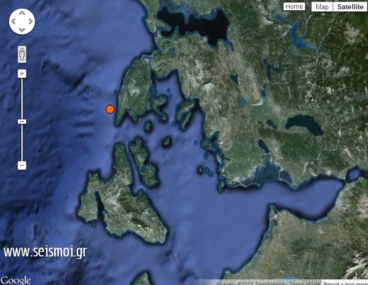 Σεισμός κοντά στη Λευκάδα αισθητός στο Αγρίνιο