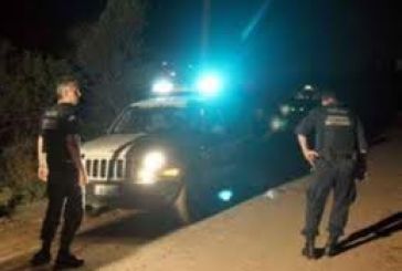 Καταδίωξη οχήματος και συλλήψεις Αλβανών κοντά στην Πάλαιρο