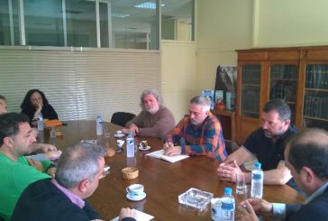 Συναντήση Παπαδόπουλου με Ένωση Συνεταιρισμών στο Μεσολόγγι