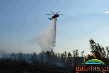 Δεύτερη πυρκαγιά μέσα σε λίγες ώρες στο Γαλατά