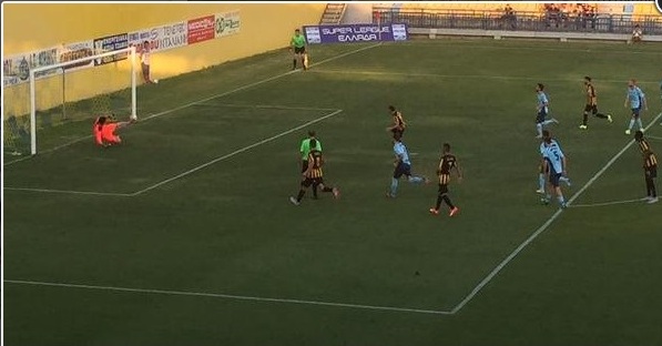 Hμίχρονο Παναιτωλικός- ΑΕΚ 0-2, πρώτο γκολ Μπουονανότε