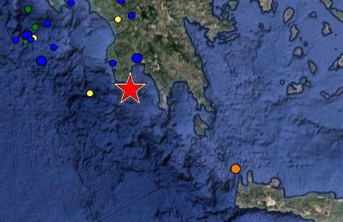 Σεισμός 5 βαθμών στην περιοχή της Πύλου