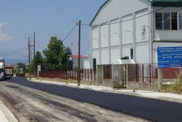 Αγρίνιο: Σε εξέλιξη τα έργα ανάπλασης πέριξ του κλειστού γυμναστηρίου στην Αερογέφυρα