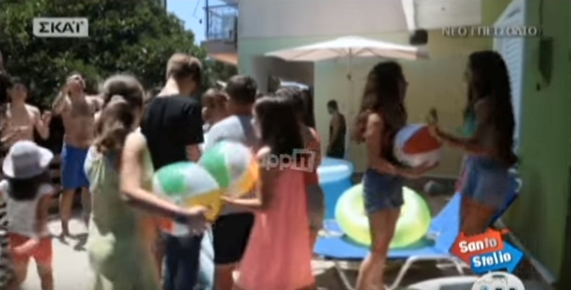 Γιατί ο Χανταμπάκης έστησε beach party σε σπίτι του Αγρινίου (βίντεο)