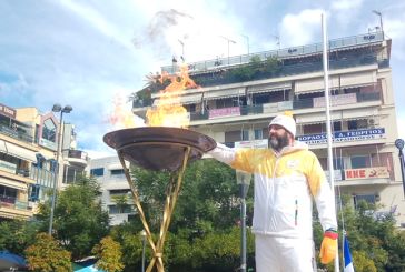 Το Αγρίνιο υποδέχθηκε την Ολυμπιακή Φλόγα (φωτό)