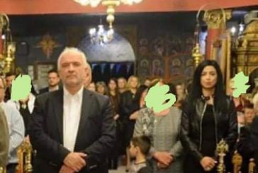 Χωρίς μάσκα σε εκκλησία ο δήμαρχος Μεσολογγίου καταγγέλλει ο πρώην δήμαρχος
