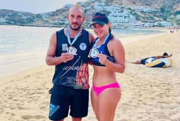 Δεύτερη η Ναυπάκτια Μοσχούλα Πατακοπούλου στο Πανελλήνιο πρωτάθλημα beach volley