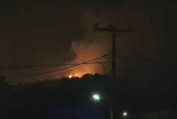 Μάχη με φωτιά που κατακαίει δασική έκταση στο Δρύμο – Εκκενώθηκαν σπίτια – (Βίντεο)