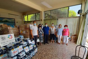 Παραδόθηκε στις πυρόπληκτες περιοχές της Εύβοιας η βοήθεια που συγκέντρωσε ο Δήμος Αγρινίου