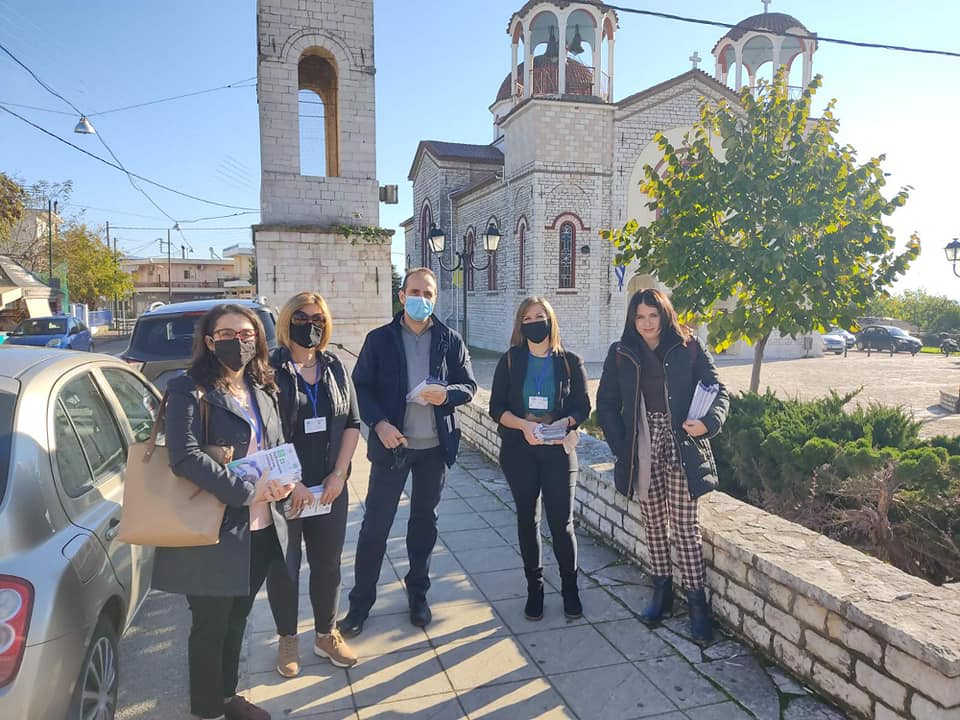 Δράση ενημέρωσης για τον κορωνοϊό σε κοινότητες του δήμου Αγρινίου