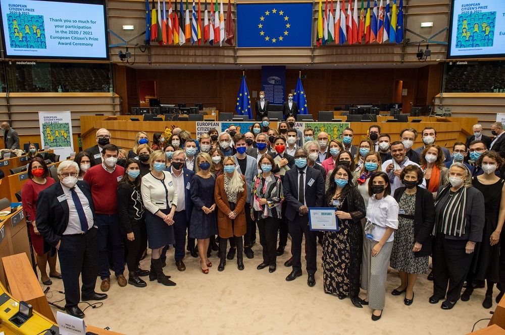 Βραβείο Ευρωπαίου Πολίτη 2021 για την ΕΛΕΠΑΠ