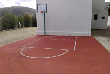 Νάξος: Έφτιαξαν γήπεδο μπάσκετ με την μπασκέτα στη… γωνία του γηπέδου