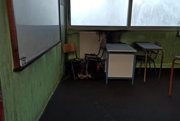 Ενδείξεις εμπρησμού σε σχολική αίθουσα στο Αγρίνιο