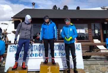 Χιονοδρομία-Πανελλήνιο Δρόμων Αντοχής: Πρωταθλητές  Τσουρέκας (διπλός), Ντάνου και Χαραλαμπίδου    