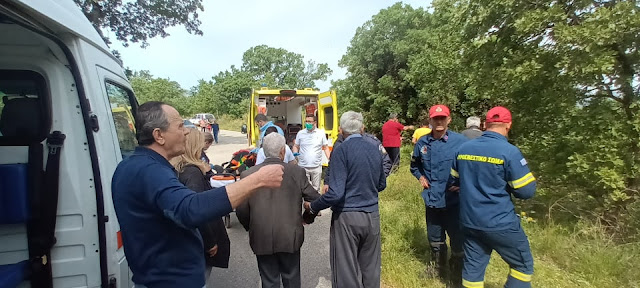 Δυτ. Ελλάδα: Αυτοκίνητο έπεσε σε γκρεμό - Δύο τραυματίες (ΦΩΤΟ)