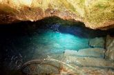 Η «λιμνούλα» στη σπηλιά της Παναγίας Ελεούσας στην Κλεισούρα (φωτό)