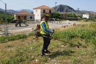 Δράσεις καθαριότητας στο Αρχοντοχώρι από συμβασιούχους του Δήμου Ξηρομέρου