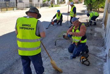 Δήμος Ξηρομέρου: οι συμβασιούχοι καθάρισαν τη Σκουρτού