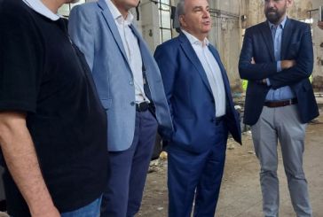 Πάτρα: Στις εγκαταστάσεις Λαδόπουλου ο αν. υπουργός Ανάπτυξης Ν. Παπαθανάσης με τον Ν. Φαρμάκη