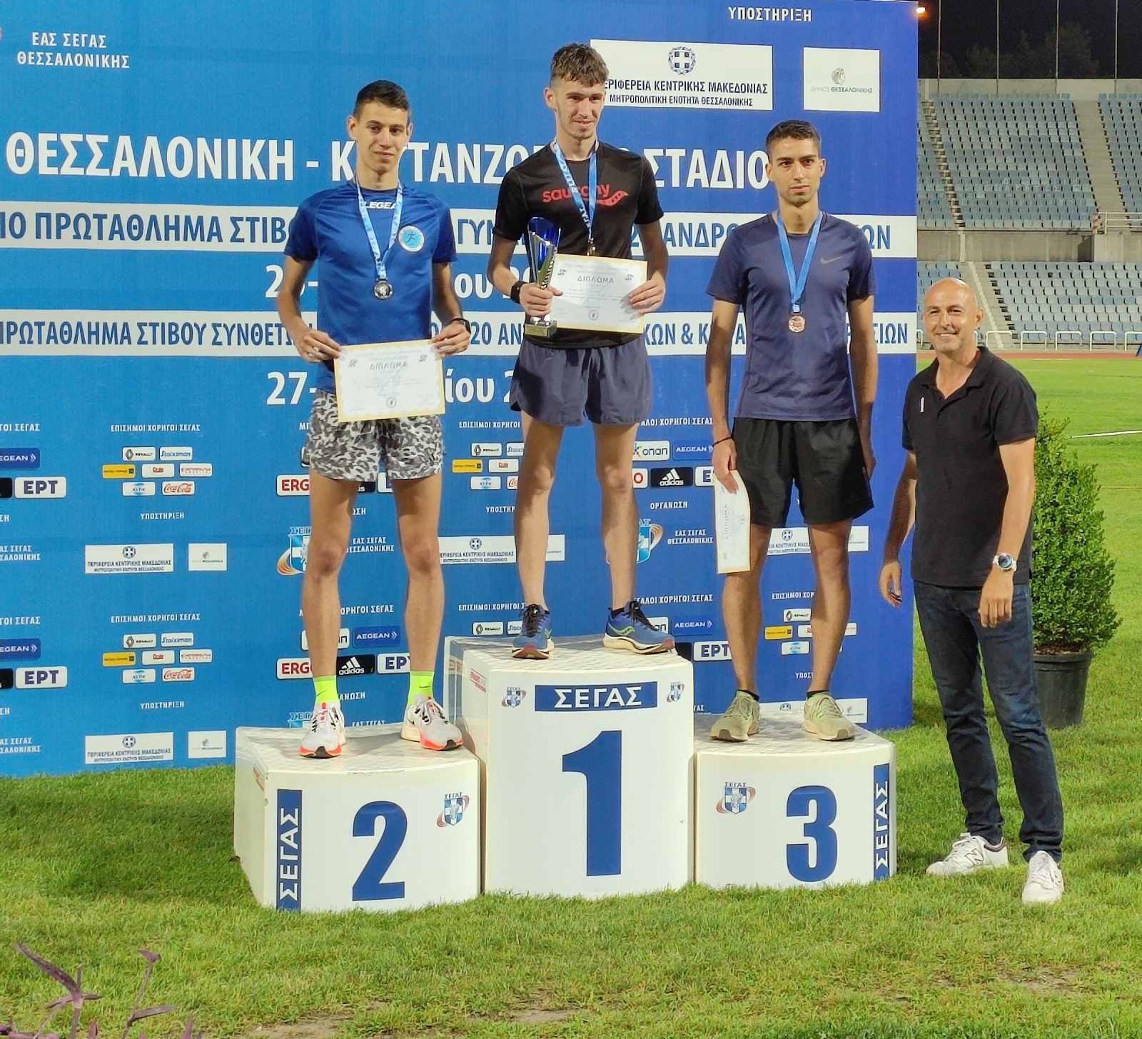 ΓΑΣ : Τεράστια επιτυχία για τον αγρινιώτικο στίβο - πρωταθλητής Ελλάδας ο Κώστας Σταμούλης
