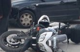 Συγκρούστηκαν μοτοσυκλέτες στο Μεσολόγγι, τραυματίστηκε σοβαρά αστυνομικός της ΔΙΑΣ