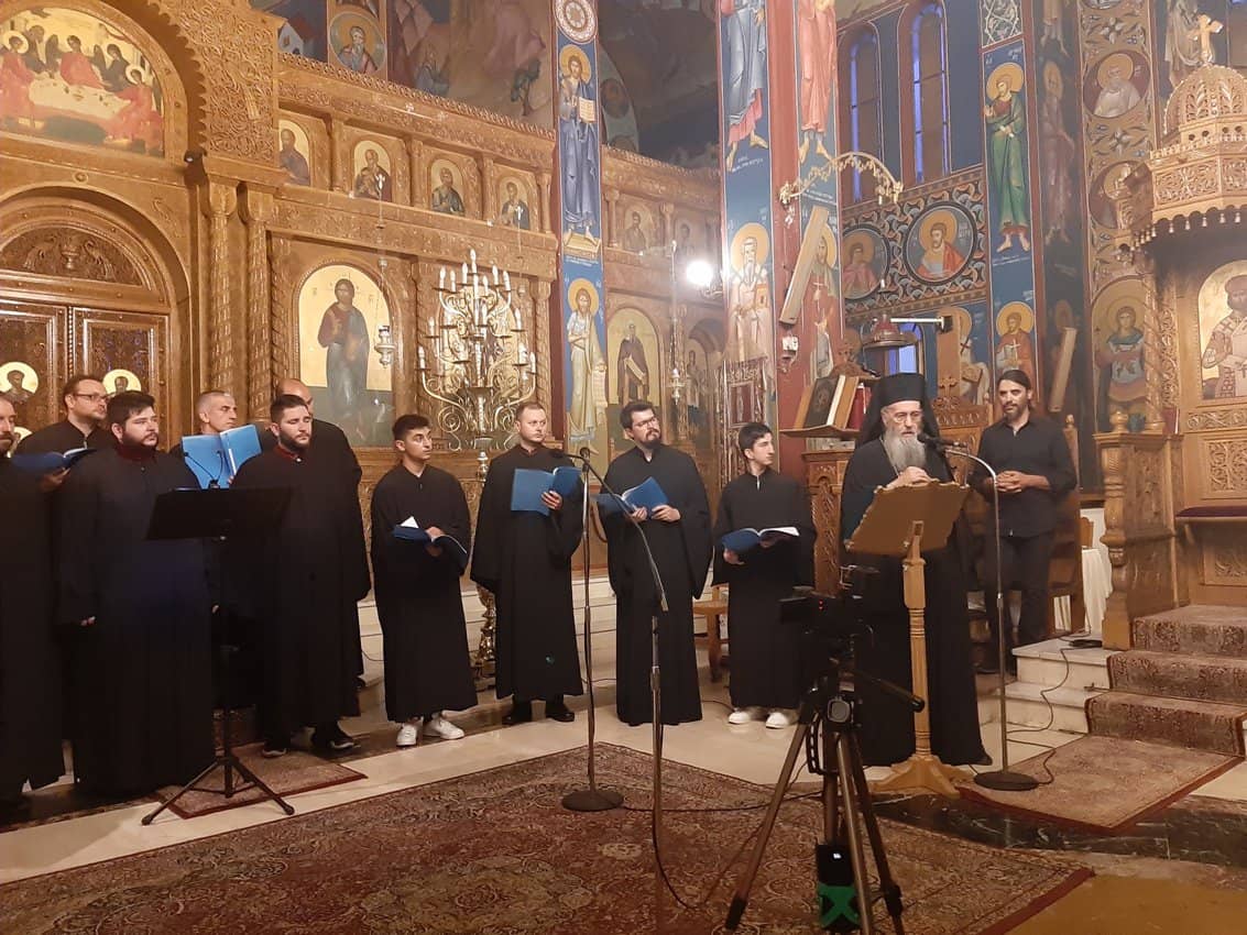 Μελωδίες και ύμνοι της παραδοσιακής βυζαντινής μουσικής στην Αγία Παρασκευή Ναυπάκτου
